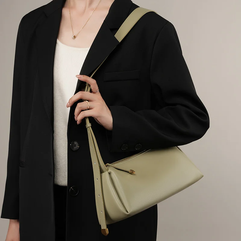 Fashion Design Factory Supply Wholesale Leather Crossbody Cross Body Shoulder Bag One Shoulder Leather Bag for Women’s Bag