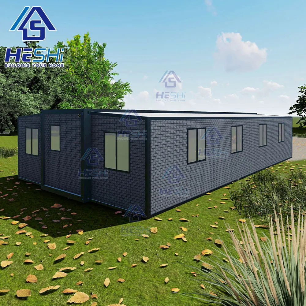 Waterproof Prefabricated 20Ft 40Ft Expandable Container House 2 3 4 5 ...
