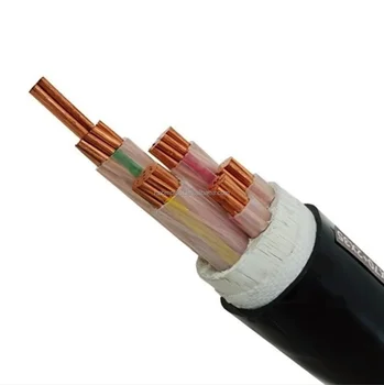 XLPE Insulated Low-Smoke Flame-Retardant Power Cord Polyolefin Sheathed PVC Rubber Solid Conductor Underground Application 100m