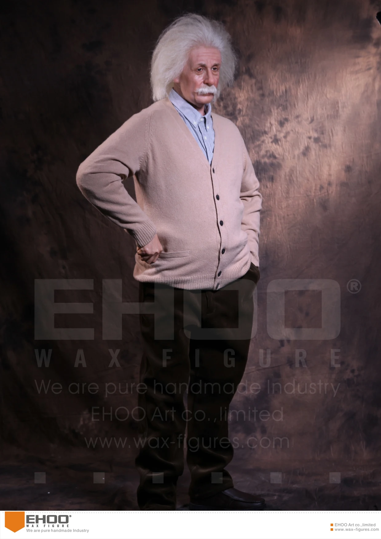 Realistic Human Statue 3D Wax Sculpture Life Size Wax Figure