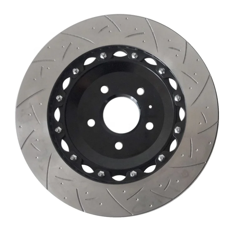 Drilled and Slotted Performance Floating Brake Disc for  Audi S6