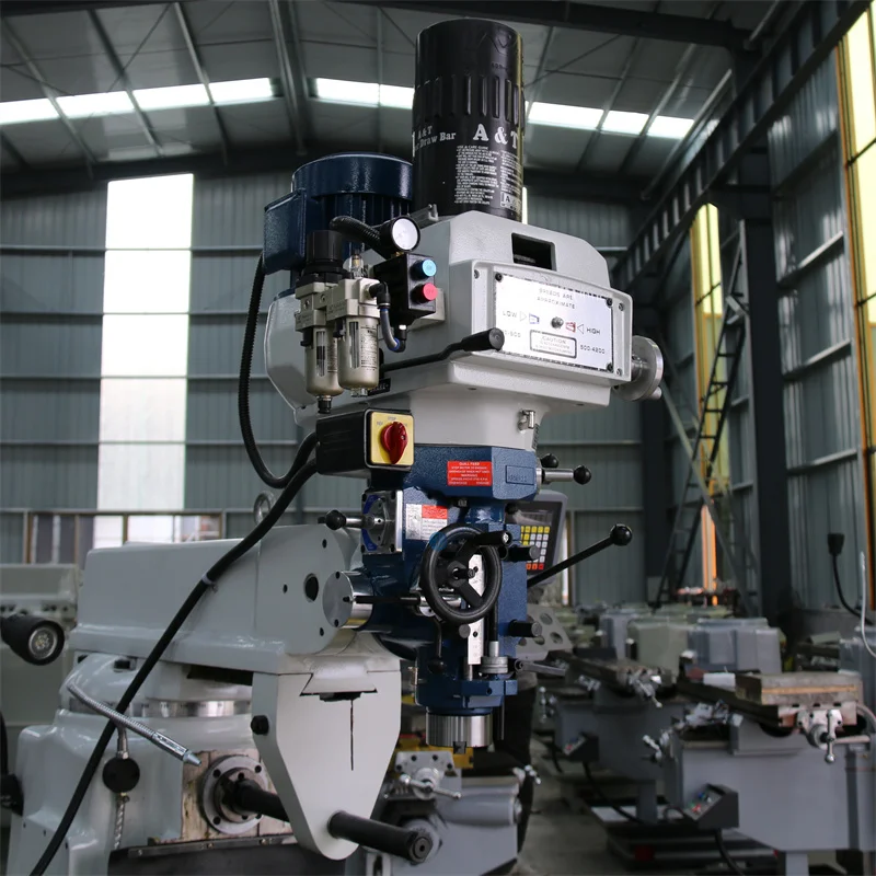 Universal Vertical and Horizontal Milling Machine 4HW 5HW 3 Axis Milling Machine