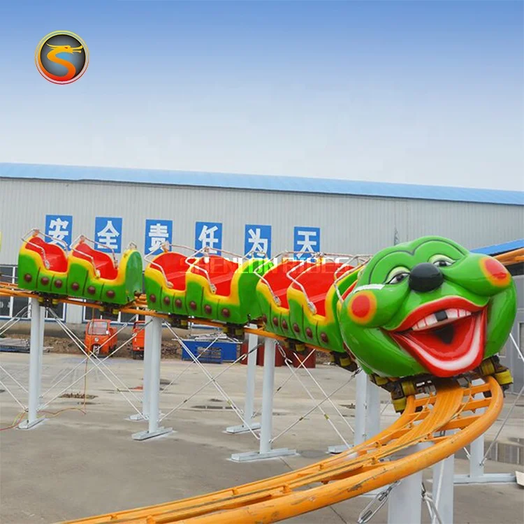 Cheap Price Popular Track Train Amusement Park Ride Mini Roller coaster Ride for Sale