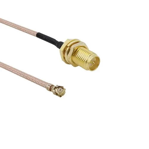 Cabo coaxial de alta temperatura Rg178 com isolamento de PTFE