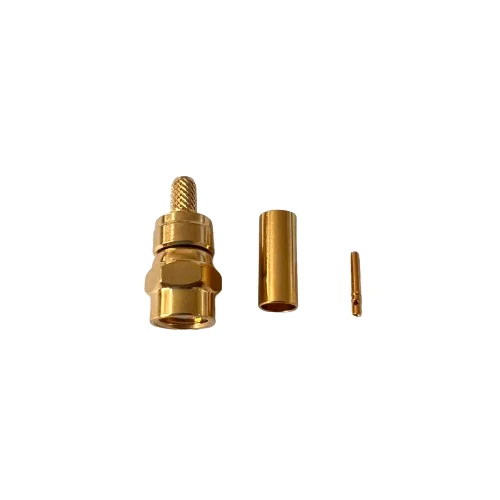 hot sale cheap price smc c k15 rf connector brass female smc connector crimp rg316 rg174 communication cable-2