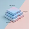 6.5 * 6.5 * 1.6 cm (con soporte para uñas y esponja)