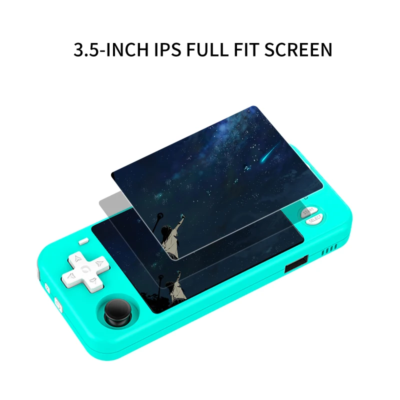 NEW POWKIDDY RGB10 Pro Retro Game Console RK3326 Quad Core Handheld Game Player 128G Universal Video 3D Game Consoles Players
