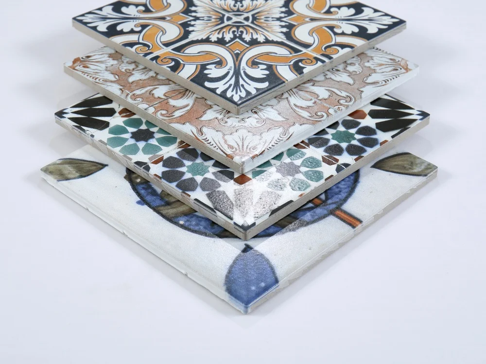 Quanzhou Ceramic Decor  Moroccan Cement Flooring Tiles for Stairs