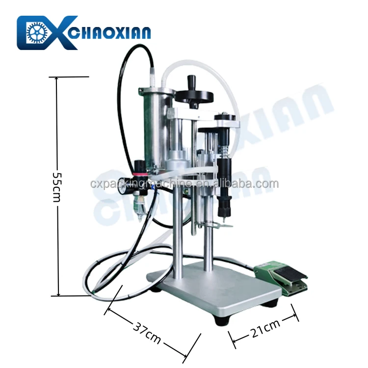 Cheap Small Tabletop Fragrance Perfume Glass Bottle Filler Vacuum Cosmetics Beverage Bottle Wine Filling Machine - Image 3