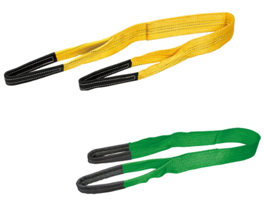 Flat bing Sling Color Code Lifting Belt Sling 8m,6m 10,15,30 Ton Pe