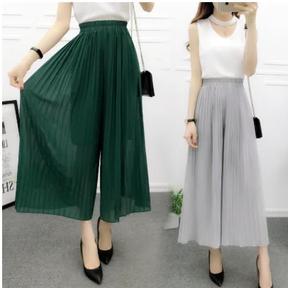 Solid Loose Trousers 2019 Spring Summer 