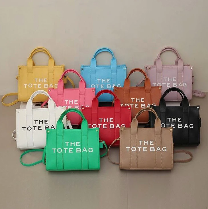 2023 Purses And Handbags Pu Leather The Tote Bags Women Ladies Shoulder