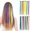 Rainbow color straight-12pcs