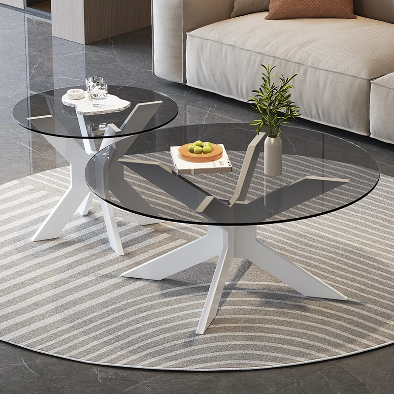 Cheap Tea Coffee Table New Design Luxury Modern Small Glass Tea Side Table Wooden Coffee Tables for Living Room
