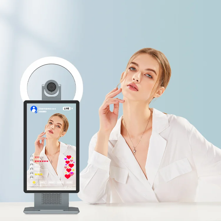 Professional Android System Live Stream Screen Smart All in One Machine Kit Live Streaming Equipment for TikTok YouTube Facebook