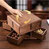 Double-layer dried fruit box
