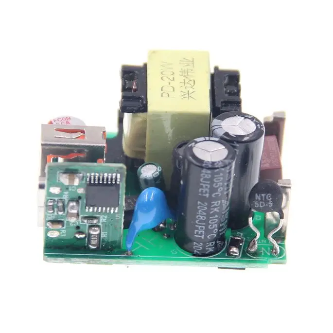 PD 20W TYPE-C USB-C usb charger pcb mobile charger pcb board 30W 5V 3A USB Adapter pcbs pcba gan with CE certification