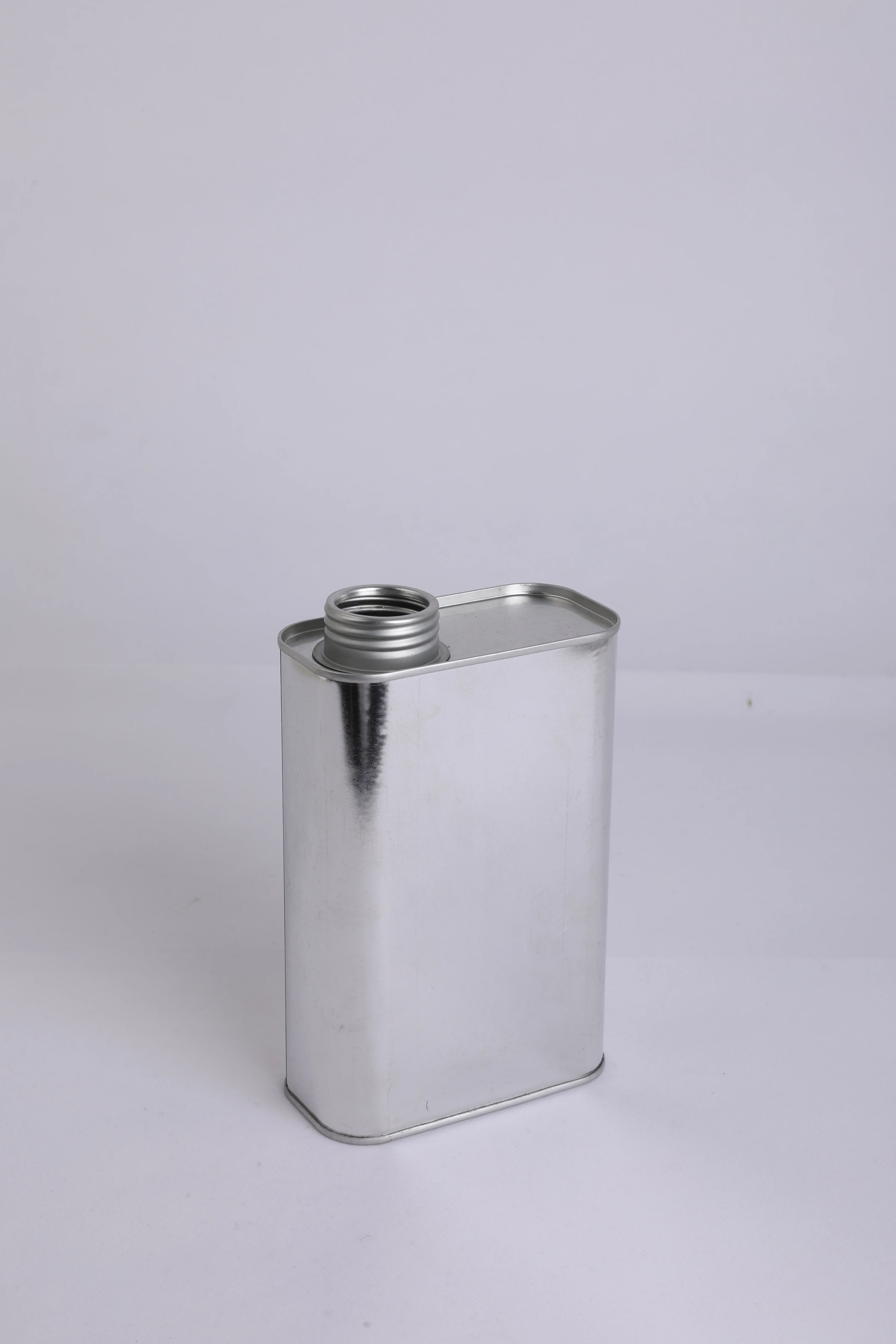 1liter-20 Liter Square Motor Oil Tin Can  with Metal Screw Top Lids