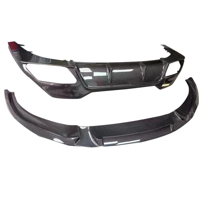 rear spoiler bumper lip diffuser body kit for bmw 8 series g14 g15 g16 3d style350-6