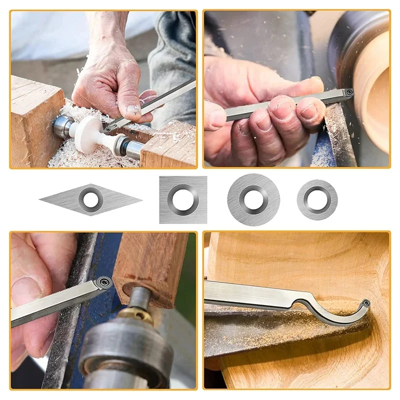 Spiral Cutter Head Inserts Reversible Tungsten Carbide Knives and ...