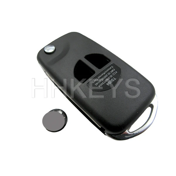 Suzuki Vitara Flip Folding Key Blade No Keypad 2 Button Remote Blank Car Key case Shell With logo