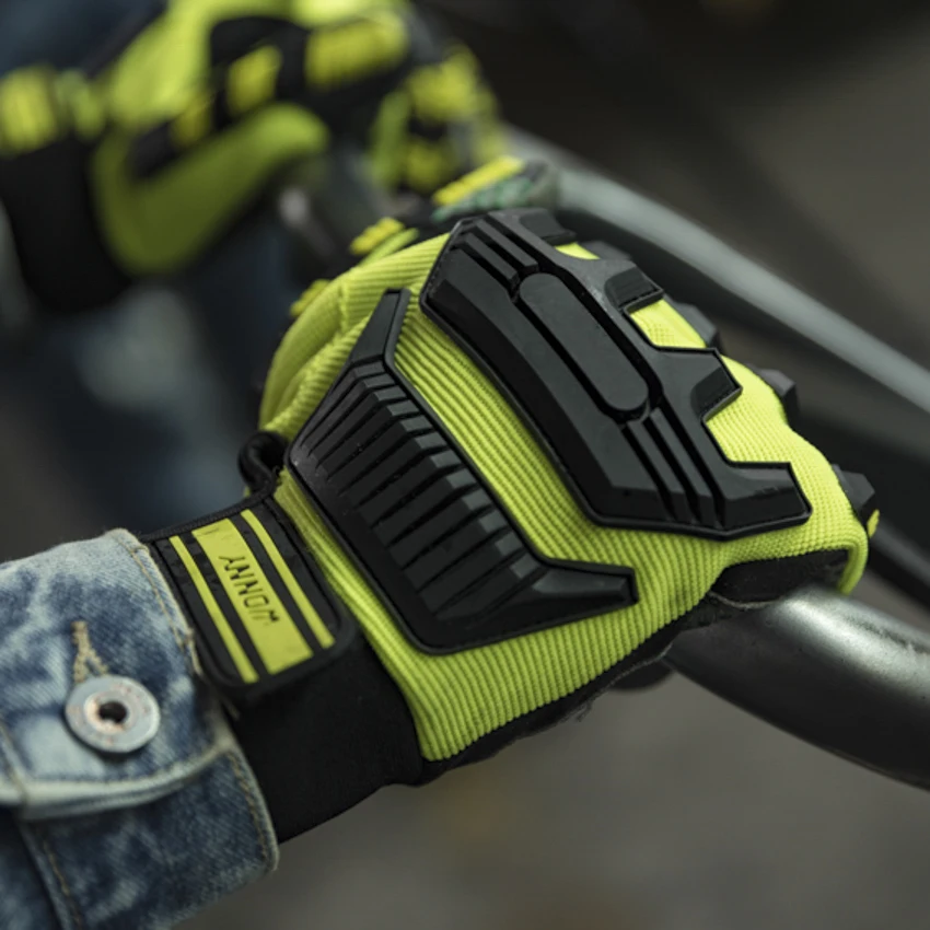 Продажа по оптовым ценам; Принт на сенсорном экране конструкция безопасности перчатки трудятся механика порезостойкие перчатки, защитные перчатки Краткое Описание продукта: