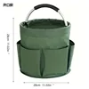 Multifunctional Basket with Aluminum Handle [Green]