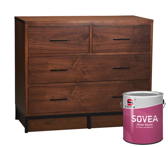 Modern Simple Solid Wood Home Water-Based Coating Paint Environmentally Friendly Weather Yellowing Resistance High Hardness