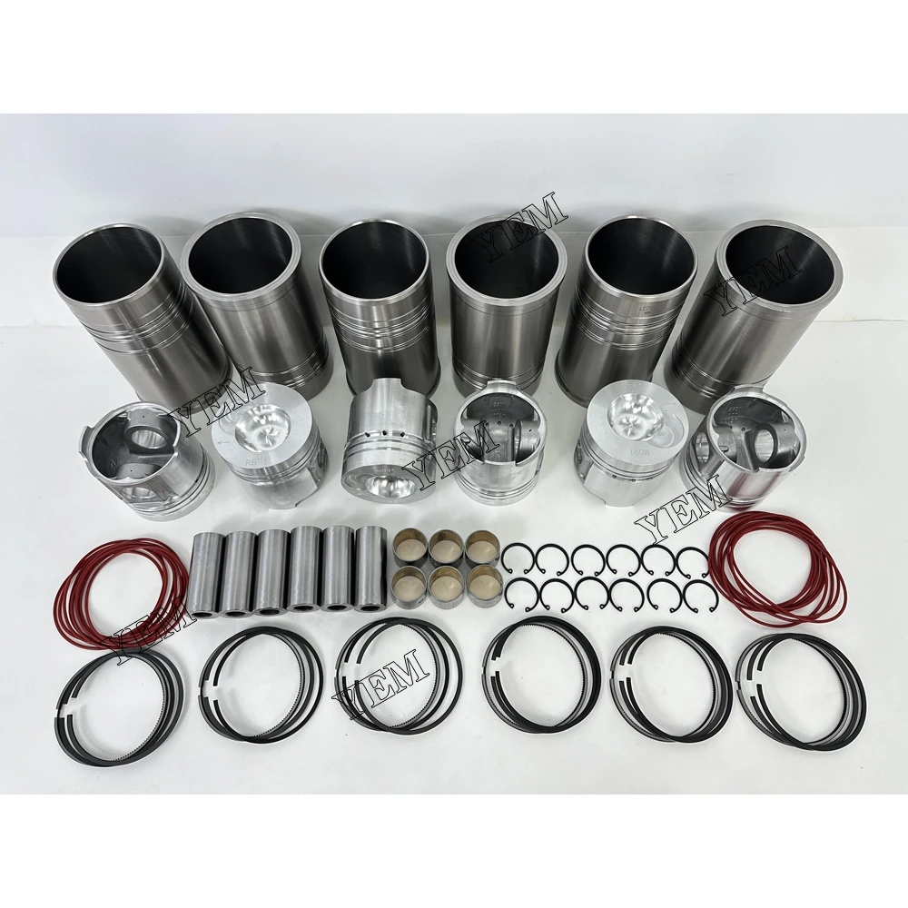 Aftermarket Engine PartsLR6108 Cylinder Liner Kit for YTO LR6108 Cylinder Liner Kit
