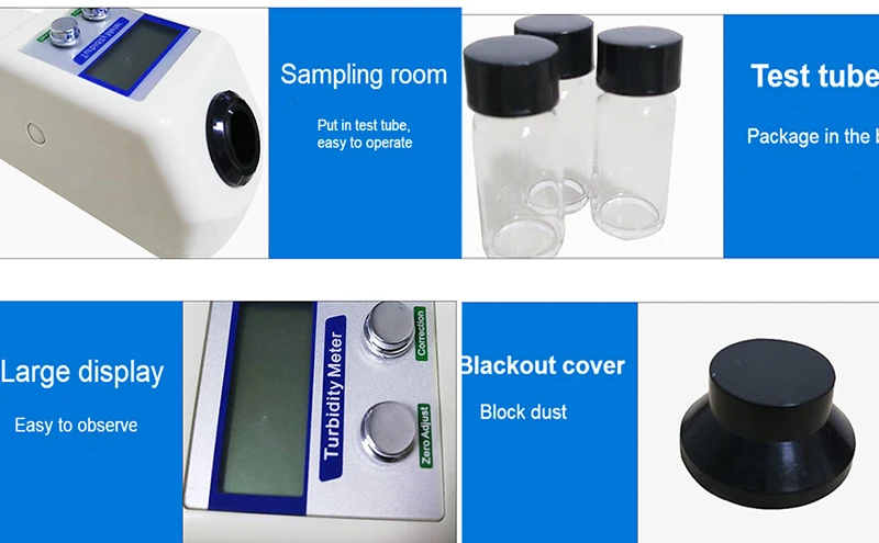 Digital Nephelometer WGZ-1B Handheld Turbidimeter Turbidity Meter Tester