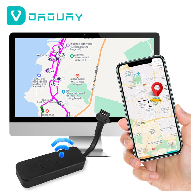 Original Fahrrad-GPS-Tracking-Gert Fahrzeug-GPS-Tracker Mini Drahtloses 2G  4G Auto-GPS-Tracking-System