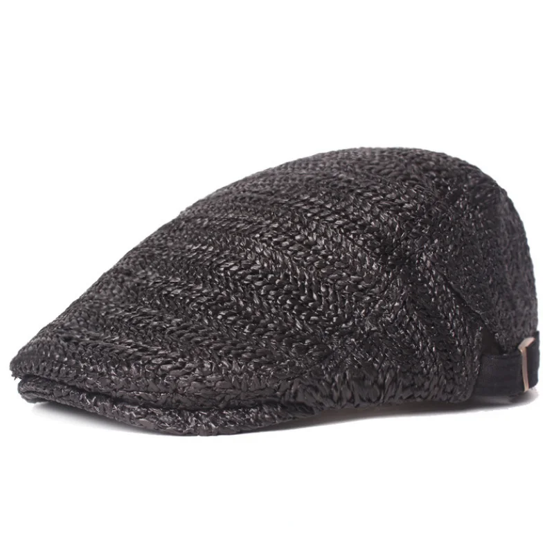 Casquette Gavroche Femme Lipodo En Lin Fleuri - Visière Courte - Pour L'été, Style Décontracté