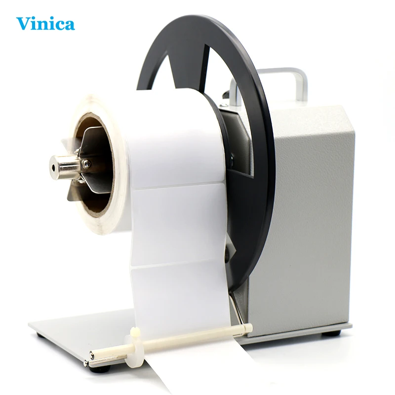 Electric Label with Label Auto Peel off and Rewind Rewind Stick Rewinder Machine
