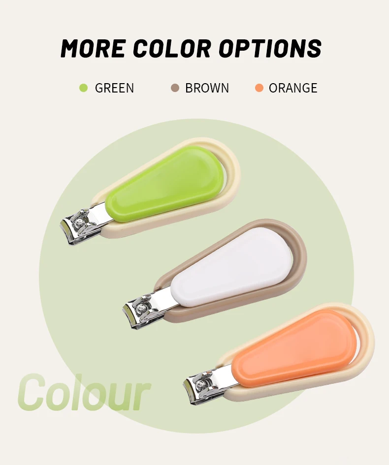 Professional Manicure Custom Baby Nail Trimmer Infant Nail Cutter