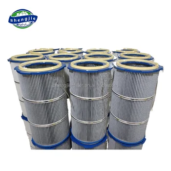 Powder Recovery Dust Efficient and Precise Filter Cartridge Six Ear Dust Removal Filter element