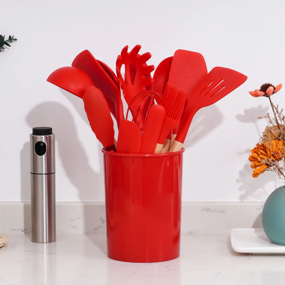 Набор кухонных принадлежностей Nonsti с деревянной ручкой 12 шт. 38