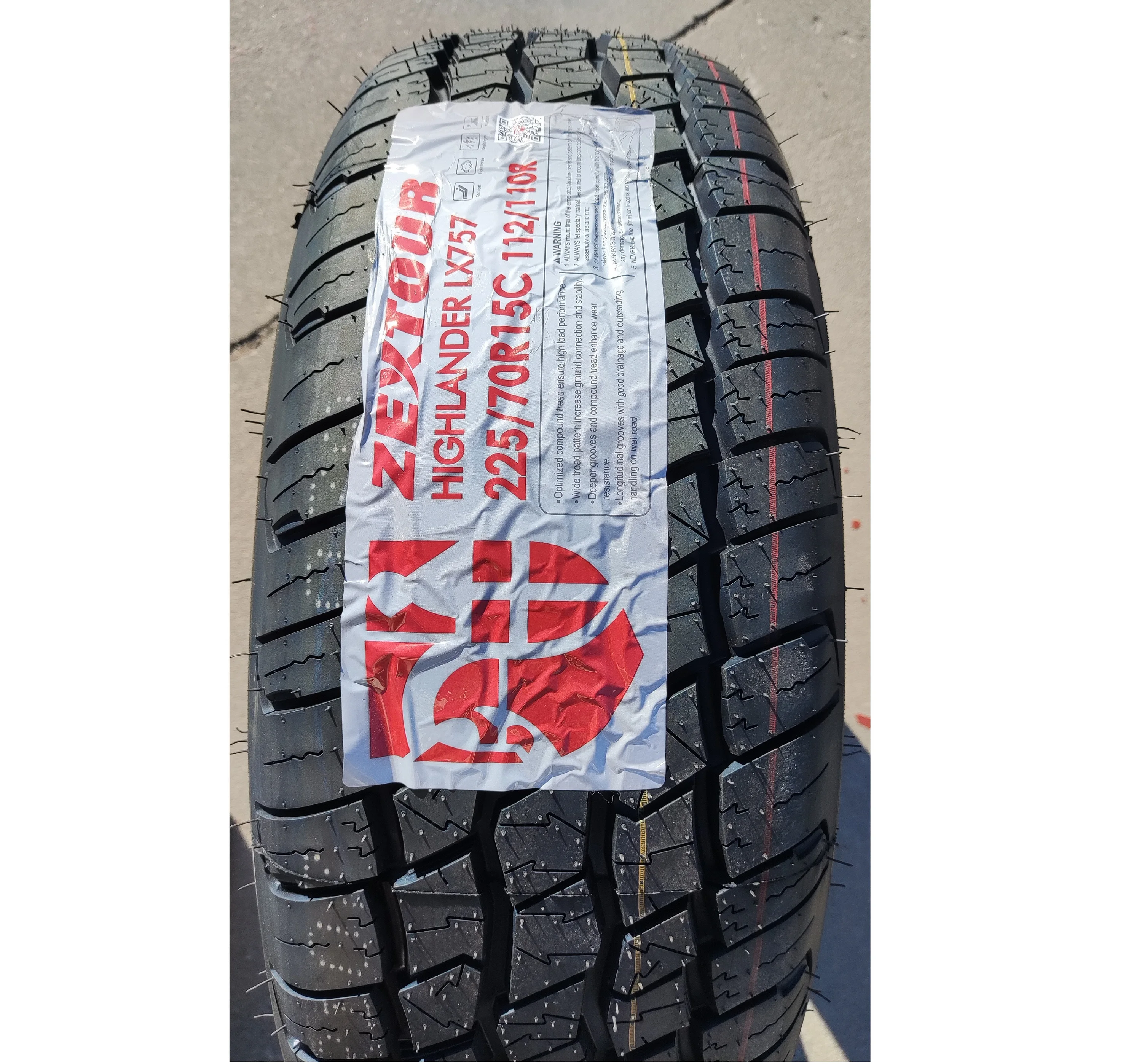 よっしー 235/70R16 106T LX757 ZEXTOUR Tires - Summer, Radial, Tubeless