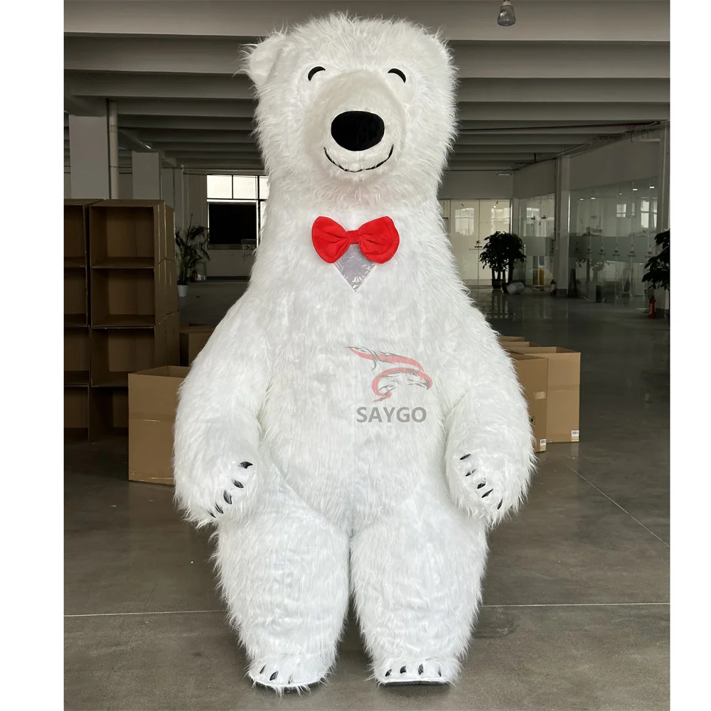 Acquista Mascotte orso polare, molto morbido. orsacchiotto bianco Coca