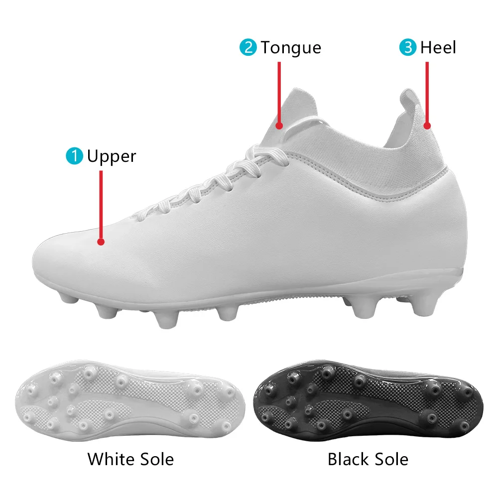 Greatshoes Professional Football Shoe,High Top Football Shoes New Fashion Soccer Shoes W aperçu 5