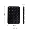 Black 24 Double sided suction cup 77*53MM