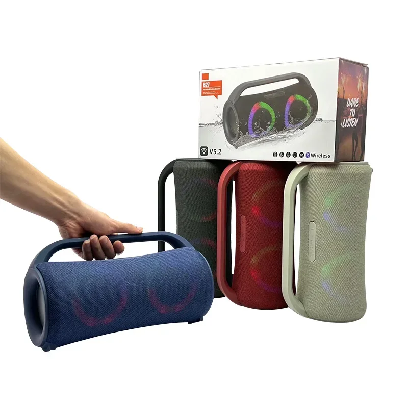B27ミニポータブル充電式スーパーベースワイヤレスサウンドボックス