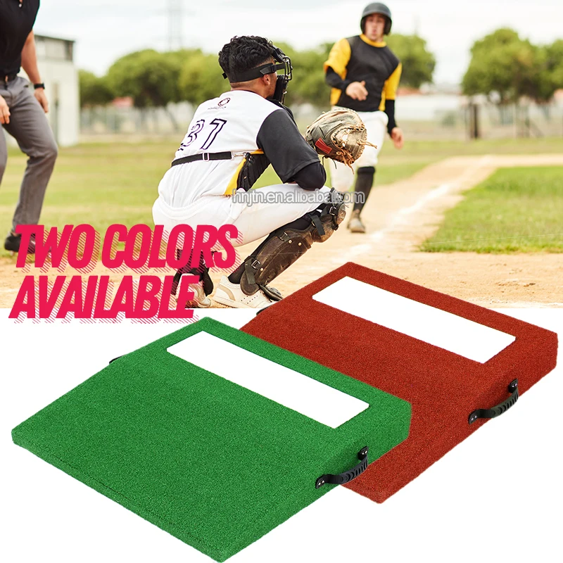 Portable Baseball Pitching Mound For Baseball Pitcher Wood Baseball