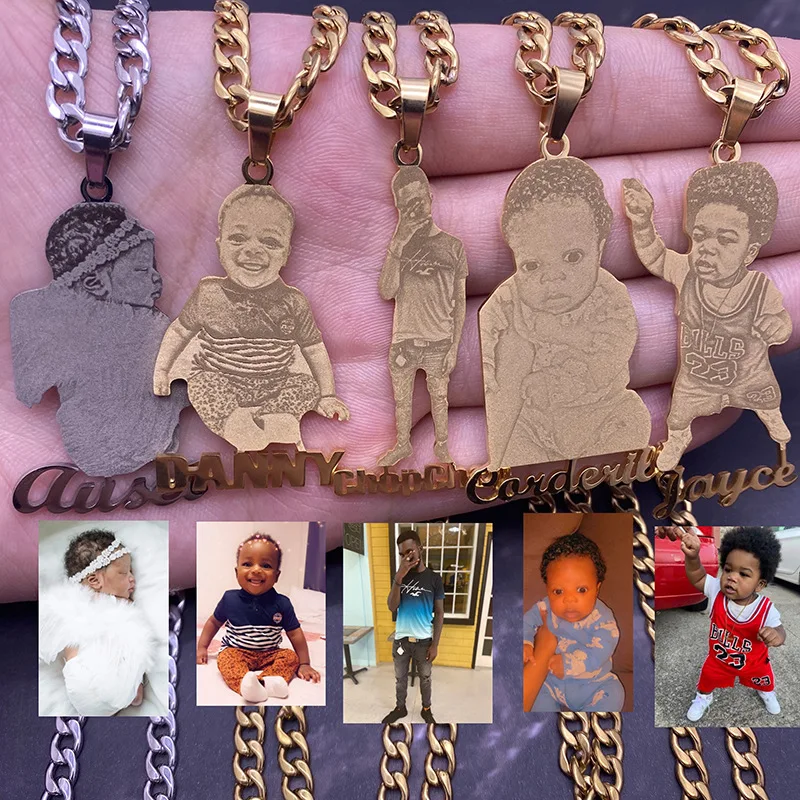 custom picture necklace cheap