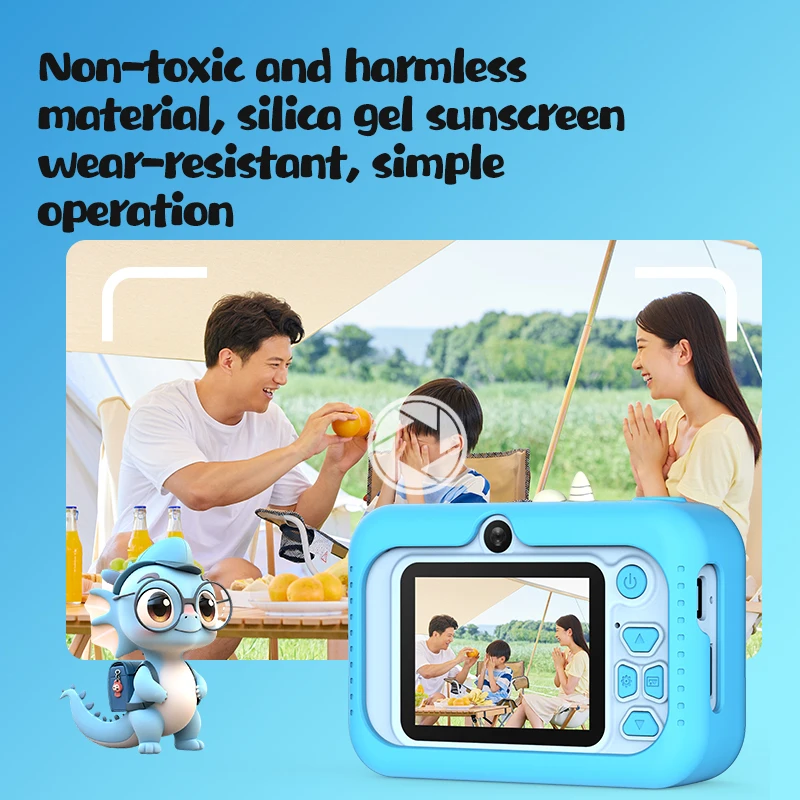 Yuniq 1080P Q6 Kids Digital Camera Mini Disguise Dual Imaging Sensor Wholesale Bulk for Parties for M-SD Media Type