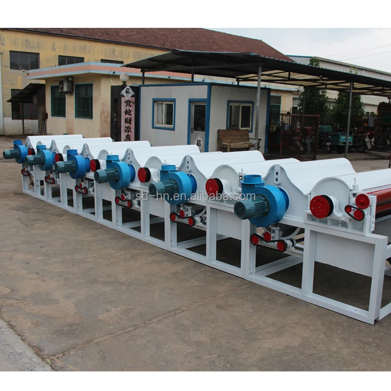 Used Textile Recycling Machine for Shoddy Fiber Efficient Clothes Waste Recycling
