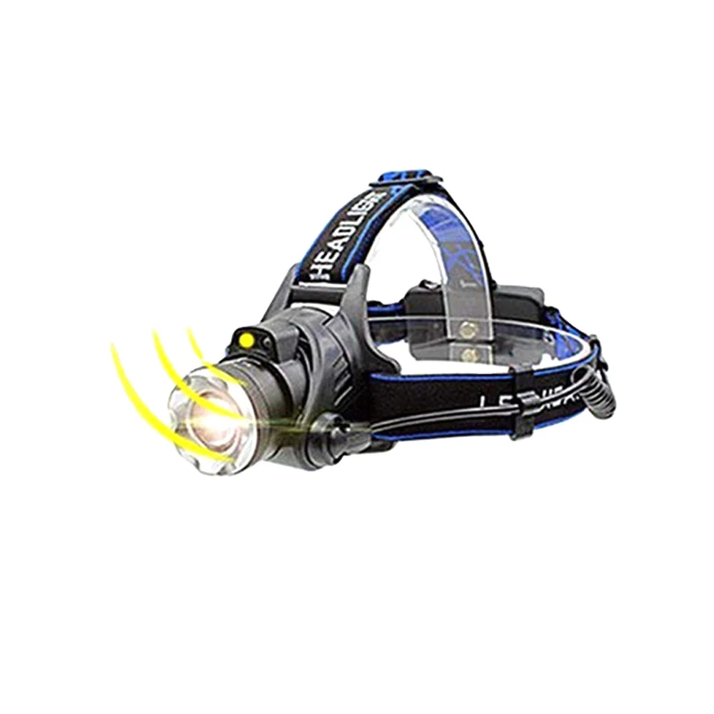Aukelly Outdoor Waterproof Zoomable LED Infrared Sensor Headlamp Rechargeable Sensor Led Headtorch Sensor ultra Bright Headlamp