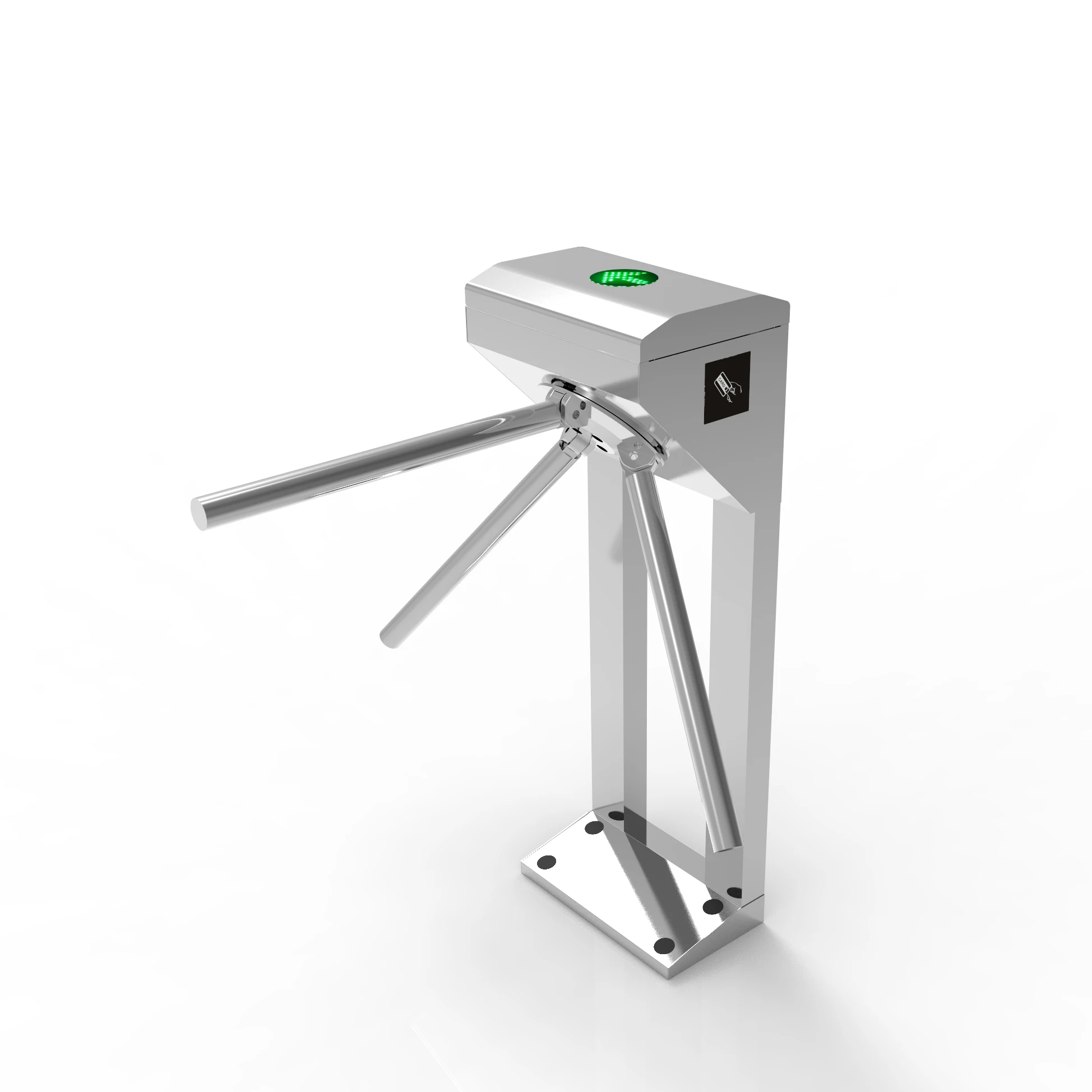 DC Brushless Pedestrian Access Control Automatic Gate Quick Pass ...