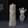 Vela de luz de vela de novio fantasma