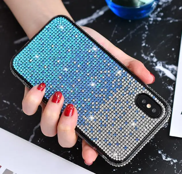Bling Rhinestone Diamond Case For Iphone 15 14 Plus 13 Pro Max 12 11 X