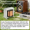 Audio Transformer El28 30VA 120V 18v 50Hz 60Hz Single Phase